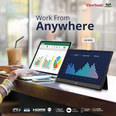 ViewSonic Portable Monitor VA1655 16 inch