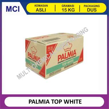 PALMIA TOP WHITE MARGARINE & SHORTENING - 15 KG / MENTEGA PUTIH PALMIA