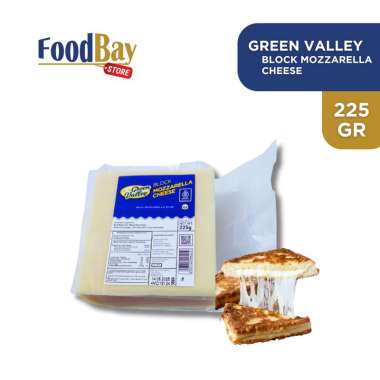 GREEN VALLEY - Mozzarella Cheese / Mozzarella Blok 225 Gr