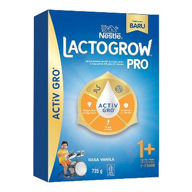 Promo Harga Lactogrow 3 Susu Pertumbuhan Vanila 750 gr - Blibli