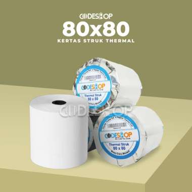 Kertas Thermal 80 x 80 / 80x80 mm / 80x80mm putih