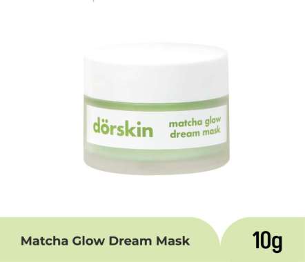 Dorskin Matcha Glow Dream Sleeping Mask Brightening Mask - Dorskin Cera Sunscreen Matcha Glow 10gr
