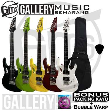 Gitar Listrik Ibanez Jem Gitar Elektrik Ibanez Jem PAKET B Merah