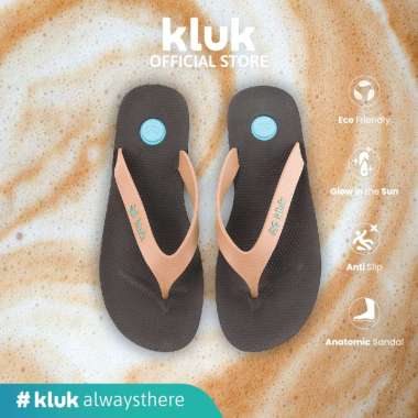 KLUK Sendal Jepit Pria - Helios Uno Esta Brown - Anatomic Premium Sandal 41