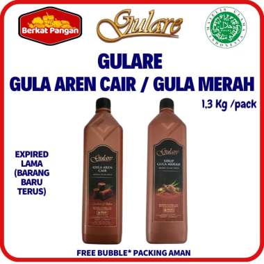 Gulare Palm Sugar Syrup (Gula Aren Cair) 1.3 Kg Gula Aren