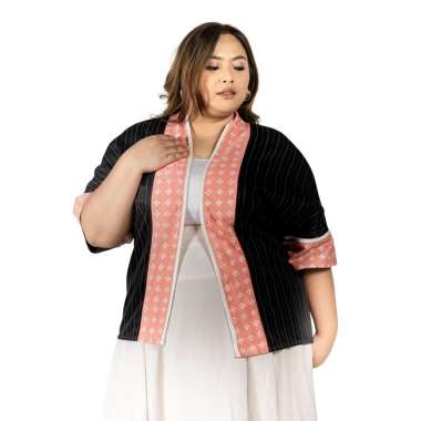 Blazer Wanita - Bhatara Batik Divya Blazer L-XL Pink 5837