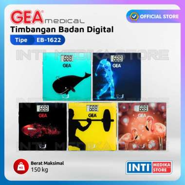 GEA - Timbangan Badan Digital EB 1622 | Timbangan Digital GEA Navy