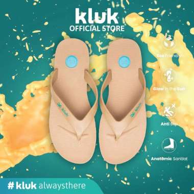 KLUK Sendal Jepit Pria - Helios Uno Esta Camel - Anatomic Premium Sandal 41