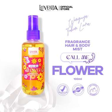 Lovenda Fragrance Hair & Body Mist Call Me – Fragrance Hair & Body Mist Flower