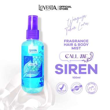 Lovenda Fragrance Hair & Body Mist Call Me – Fragrance Hair & Body Mist Siren
