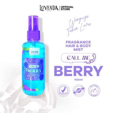 Lovenda Fragrance Hair & Body Mist Call Me – Fragrance Hair & Body Mist Berry