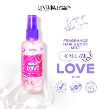 Lovenda Fragrance Hair & Body Mist Call Me – Fragrance Hair & Body Mist Love