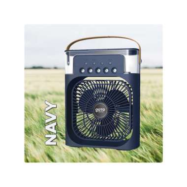 Goto Travia Fan Kipas Air Cooler AC Mini Portable Pendingin Ruangan NAVY