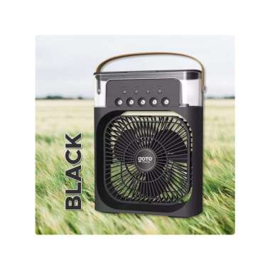 Goto Travia Fan Kipas Air Cooler AC Mini Portable Pendingin Ruangan BLACK