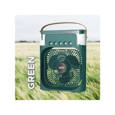 Goto Travia Fan Kipas Air Cooler AC Mini Portable Pendingin Ruangan GREEN