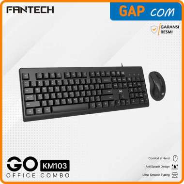 Keyboard Mouse Combo Fantech KM103 Go Office Keyboard Mouse Bundle Set KM103