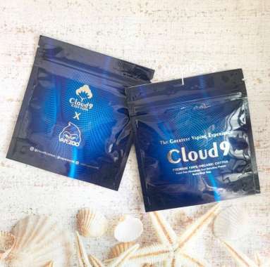 Kapas Cloud 9 Cotton 20cm Pouch Organik Organic Cloud9 Vaporizer