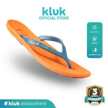KLUK Sandal Jepit Wanita - Luna Uno Esta Orange - Anatomic Premium Sandal 41