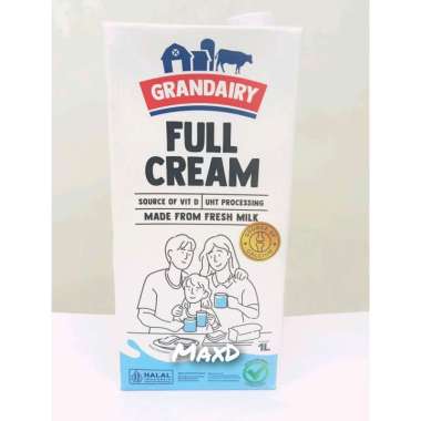 GRANDAIRY Susu UHT Full Cream 1 Liter