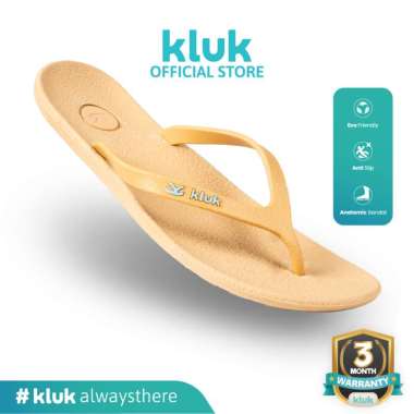 KLUK Sandal Jepit Wanita - Luna Uno Esta Apricot - Anatomic Premium Sandal 41