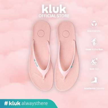KLUK Sandal Jepit Wanita - Luna Uno Esta Peach - Anatomic Premium Sandal 41