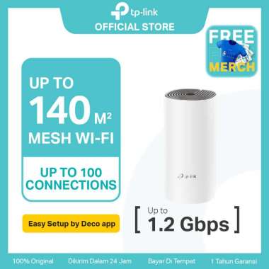 ORIGINAL Tplink Deco E4 (1pcs / pack) Whole Home Mesh Wifi System router Deco E4 1pack