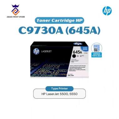 Toner HP C9730A (645A) BLACK Hitam