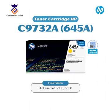 Toner HP C9732A (645A) YELLOW Yellow