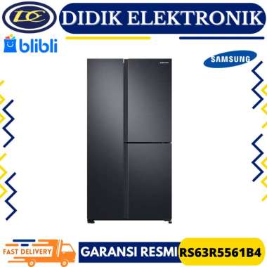 Kulkas Side By Side Samsung RS63R5561B4 689 Liter 3 Pintu Inverter