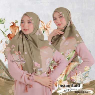 Hijabwanitacantik - Instan Baiti Lily | Hijab Instan Olive
