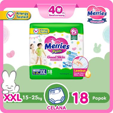 Promo Harga Merries Pants Good Skin XXL18 18 pcs - Blibli