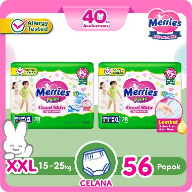 Promo Harga Merries Pants Good Skin XXL28 28 pcs - Blibli