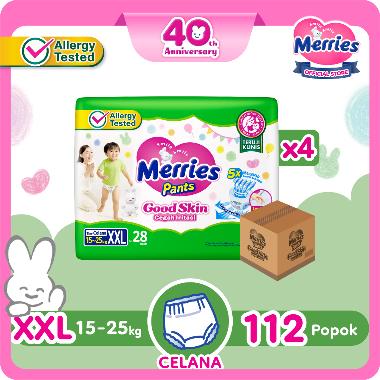 Promo Harga Merries Pants Good Skin XXL28 28 pcs - Blibli