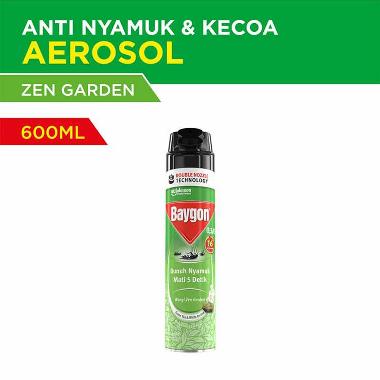 Promo Harga Baygon Insektisida Spray Zen Garden 600 ml - Blibli