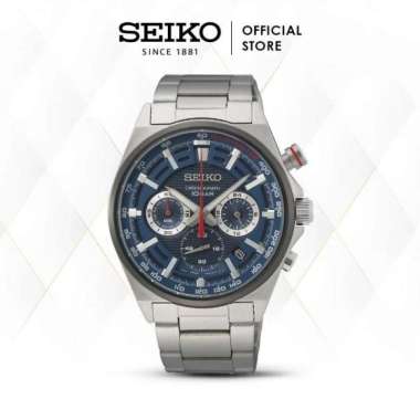 Jam Tangan Pria Seiko Chrongoraph SSB407P1 SSB407 Quartz Stainless Original