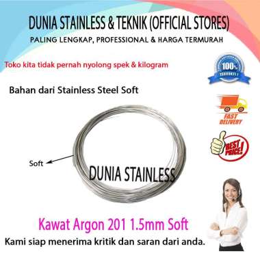 Kawat Argon 1.5mm Soft 201