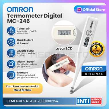 OMRON - Termometer Digital MC 246 | Thermometer | Termometer Omron