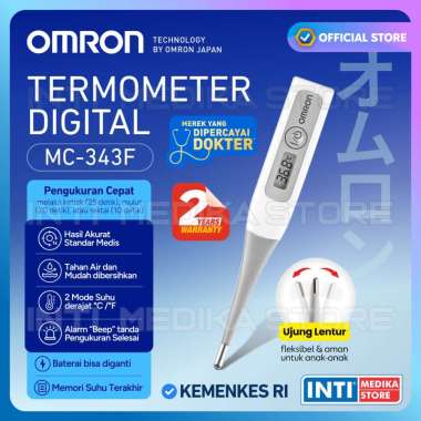 OMRON - Termometer Digital MC 343F | Termometer Omron | Thermometer