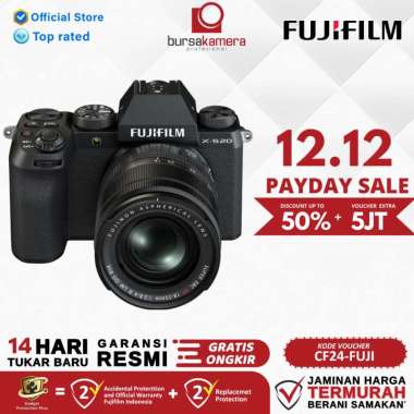 BKP FUJIFILM X-S20 Digital Mirrorless Camera XS20 X S20 GARANSI RESMI KIT XC 35MM