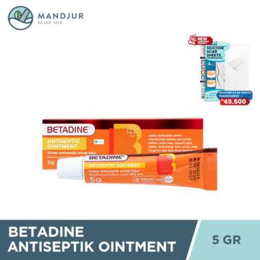 Betadine Salep 5 Gr - Salep Luka Antiseptik