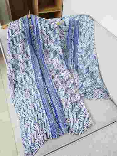 SETELAN ATASAN OUTER BATIK DAN BAWAHAN KULOT HIGHWAIST ONESET KONDANGAN ONE SET OUTER TANPAP LENGAN