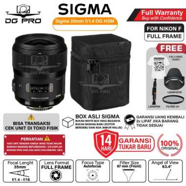 SIGMA 35mm F1.4 DG HSM ART/SIGMA 35MM F1.4 DG DN FOR SONY CANON NIKON NIKON