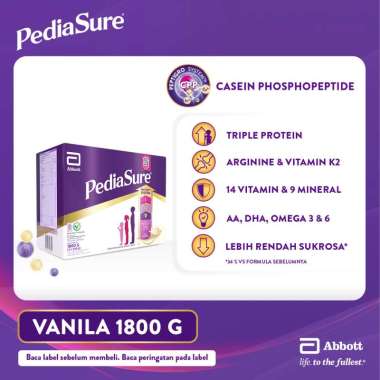 Promo Harga Pediasure Triplesure Vanila 1800 gr - Blibli