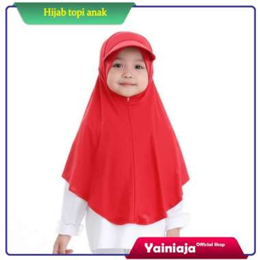 Jilbab Anak / Jilbab Topi Sporty Anak / Jilbab Olahraga Lavender