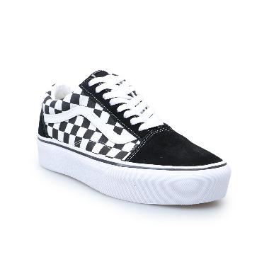 Vans old store skool platform damier