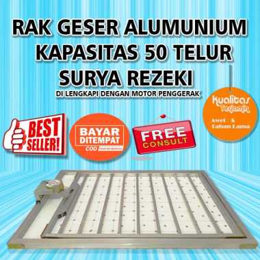 RAK GESER TELUR UNTUK MESIN TETAS TELUR KAPASITAS 50 BUTIR