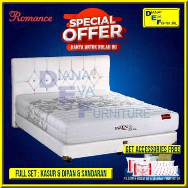 Romance Eszence Full Latex Full Set Kasur Matras 180 x 200 putih