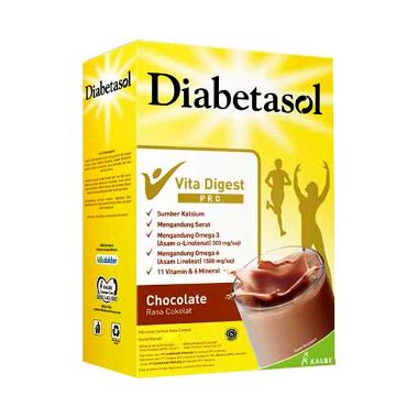 Promo Harga Diabetasol Special Nutrition for Diabetic Chocolate 600 gr - Blibli