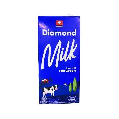 Promo Harga Diamond Milk UHT Full Cream 1000 ml - Blibli