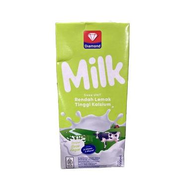 Promo Harga Diamond Milk UHT Low Fat High Calcium 1000 ml - Blibli